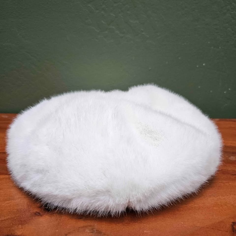 Luxurious Fluffy Faux Fur Beret Hat for Women Cozy and Chic NWT Winter Warm