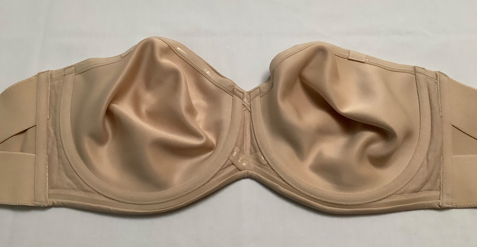 Delimira Convertible Strapless Underwire Bra Style # W592S,Beige, 34G, NWOT
