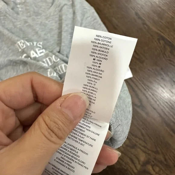 Michael kors beaches tee in grey SIZE L