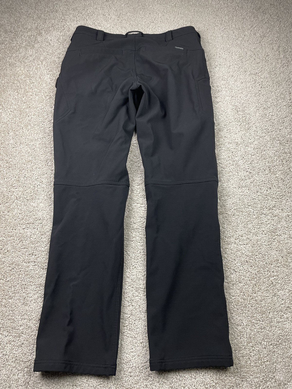 Truewerk Pants Mens 36×34 Black T3 Workpant Fleece Lined Cargo Utility Work