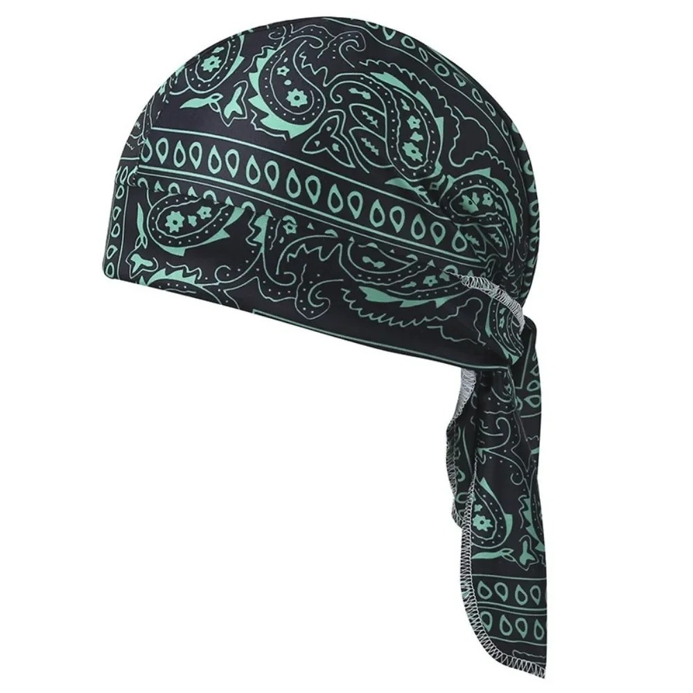 Elastic Motorcycle Wrap Biker Du Bandana Paisley Doo Rag Head Skull Cap Durag