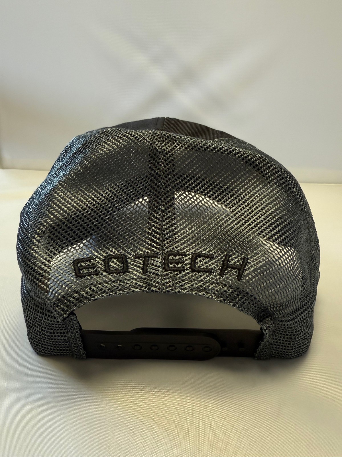 New EOTECH Embroidered Hat Black Charcoal Cap One Size Fits Most Adjustable Back