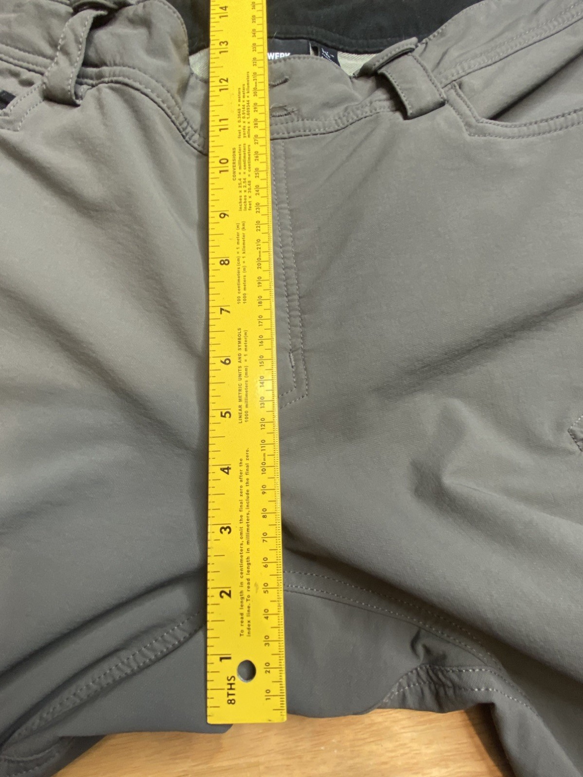 Truewerk T1 Werkpant men’s 38×34 Gray Cargo Tactical softshell workwear pants(G)