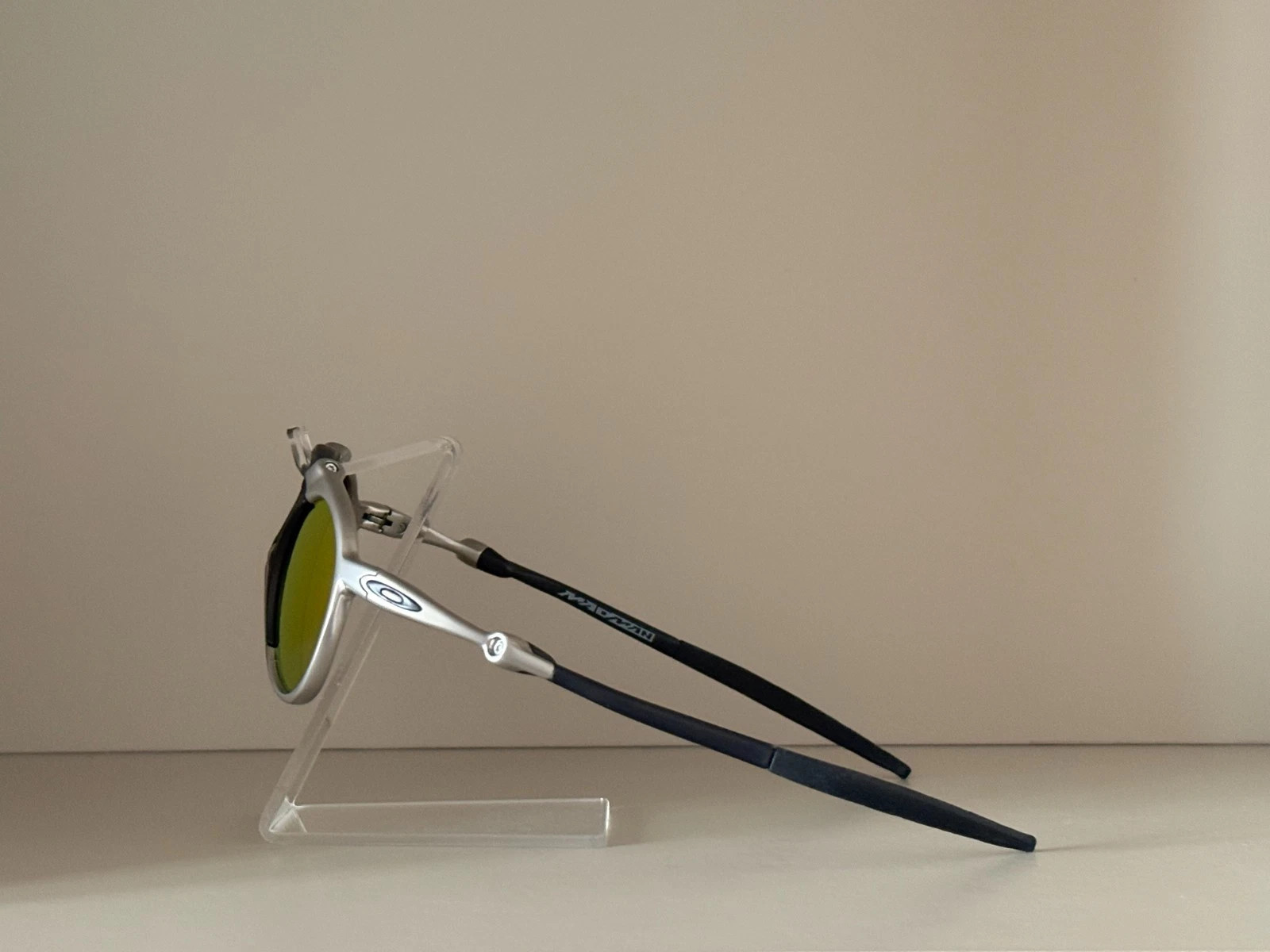 Oakley X-Metal Madman OO6019 Dark Carbon Ruby Iridium Sunglasses