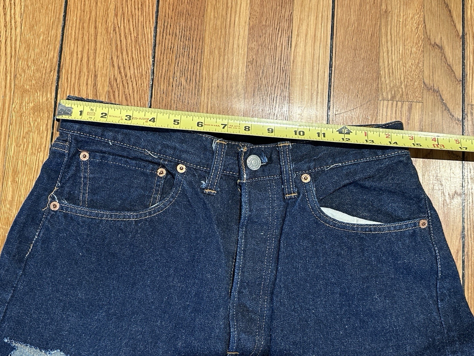 VINTAGE LATE 1960s/EARLY 70s LEVI’S 501 BIG E REDLINE JEANS – FOR PARTS / REPAIR