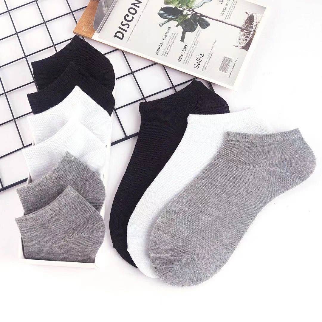 Lot 12 Pairs Mens Womens Ankle Athletic Socks Cotton Low Cut Casual Size 5-11 US