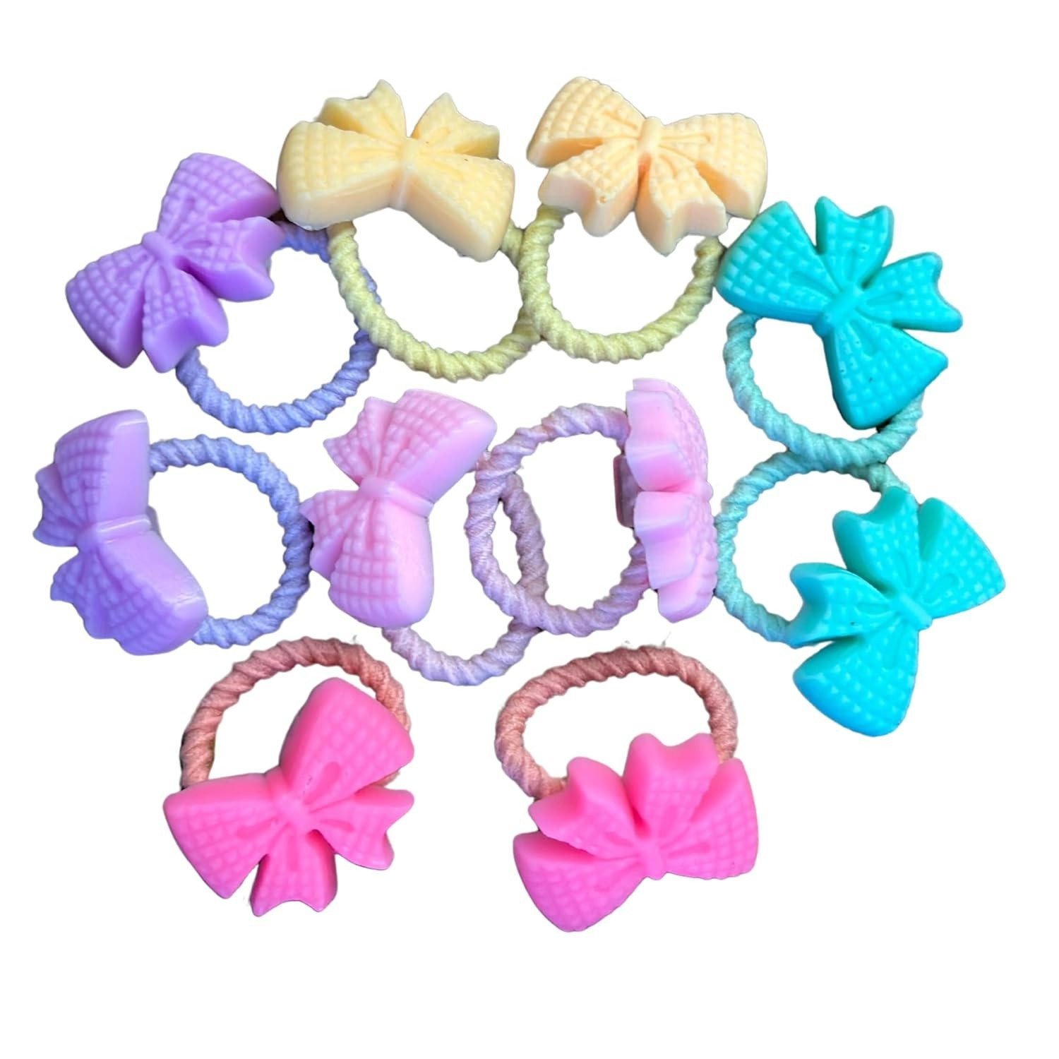 1100 sets Hair Accessories Lot – Scrunchies, Elastics, Flower & Bow Ties