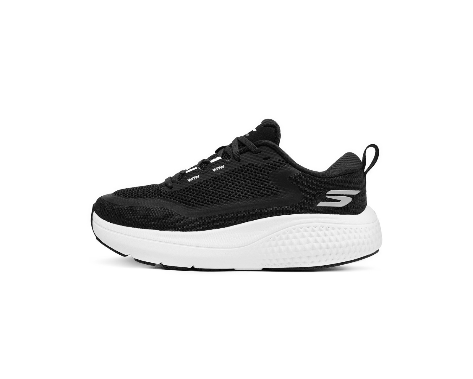 Skechers Shoes Women Go Run Black Running Sport Air Cool Cushion Comfort 172086