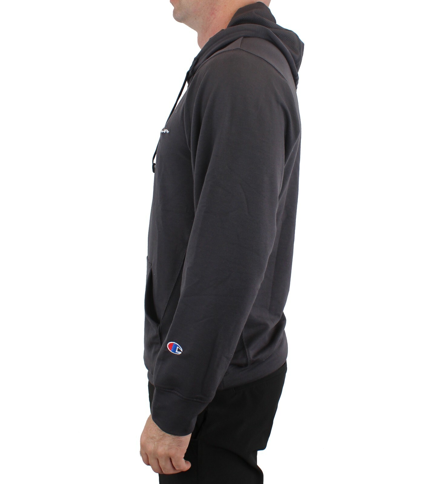 Champion Men’s Lightweight Hoodie Stretch Pullover Logo Shirt Athletic Gym Wear