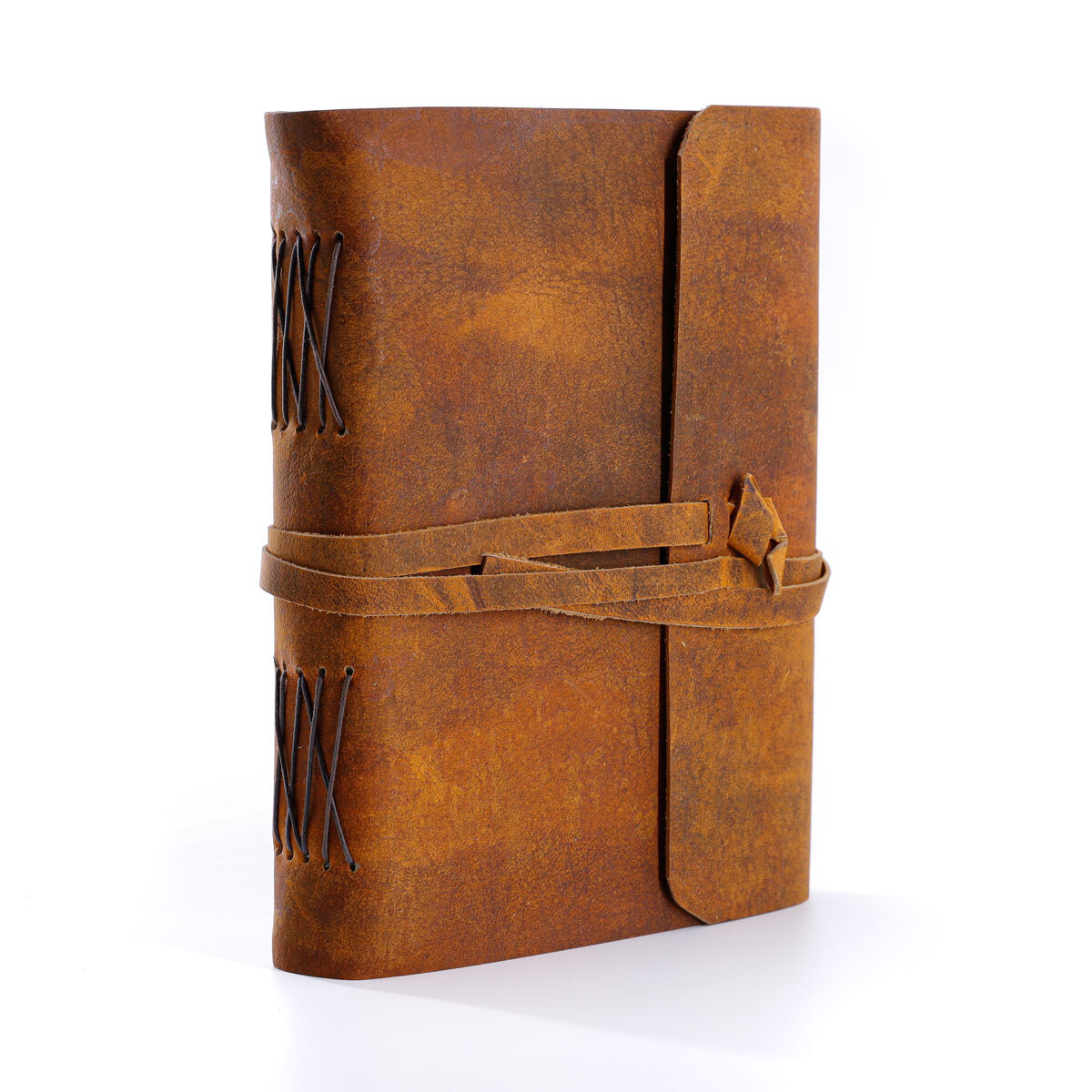 Handmade Leather Journal/Writing Notebook Diary Unlined Paper writing pad gift