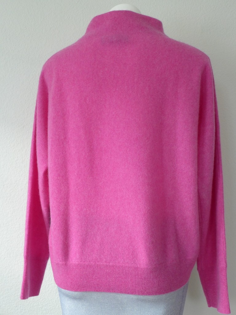TAHARI Funnel Neck 100% 2-PLY Cashmere Sweater SOFT LUXE 5 Colors