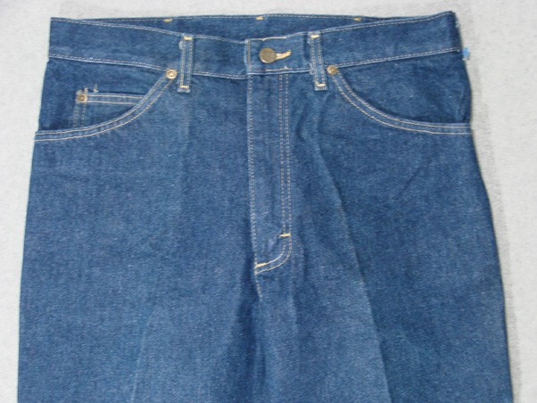 TI13407 USA VINTAGE 1980s *LEE* LOT 202 BOOT CUT JEANS 33×32 (msr 33″x32″) DARK