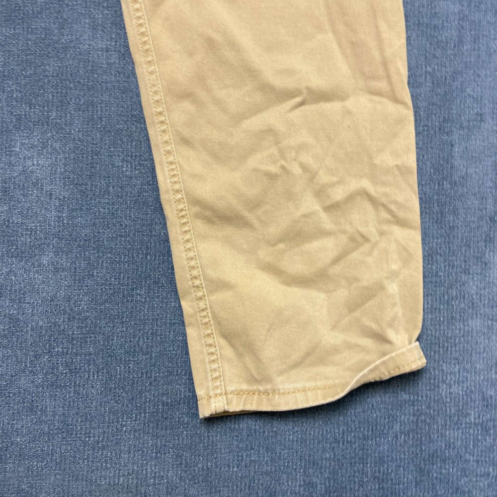 Levi’s 502 All Seasons Tech Jeans Mens 36×30 Beige Pockets Classic Straight Leg