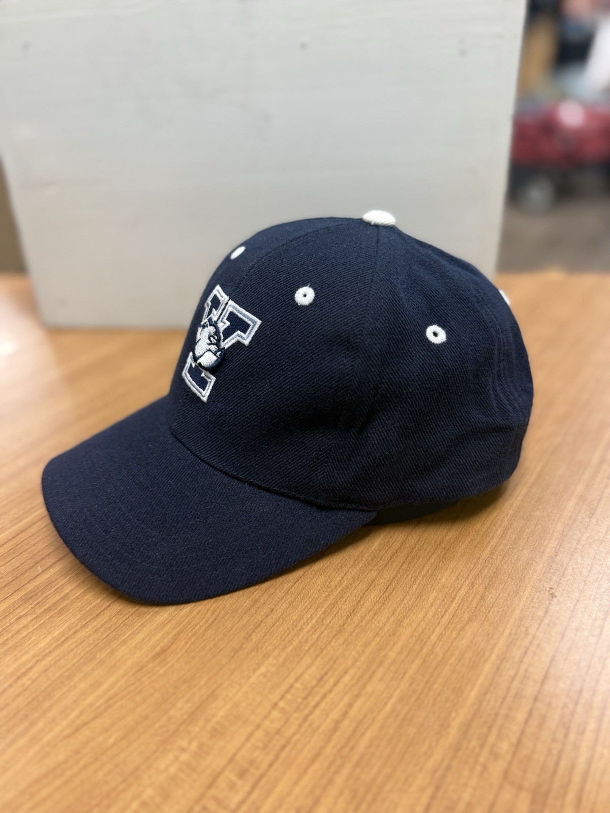 Vintage 90s Yale University Bulldogs Snapback hat The “Y” Wool Acrylic
