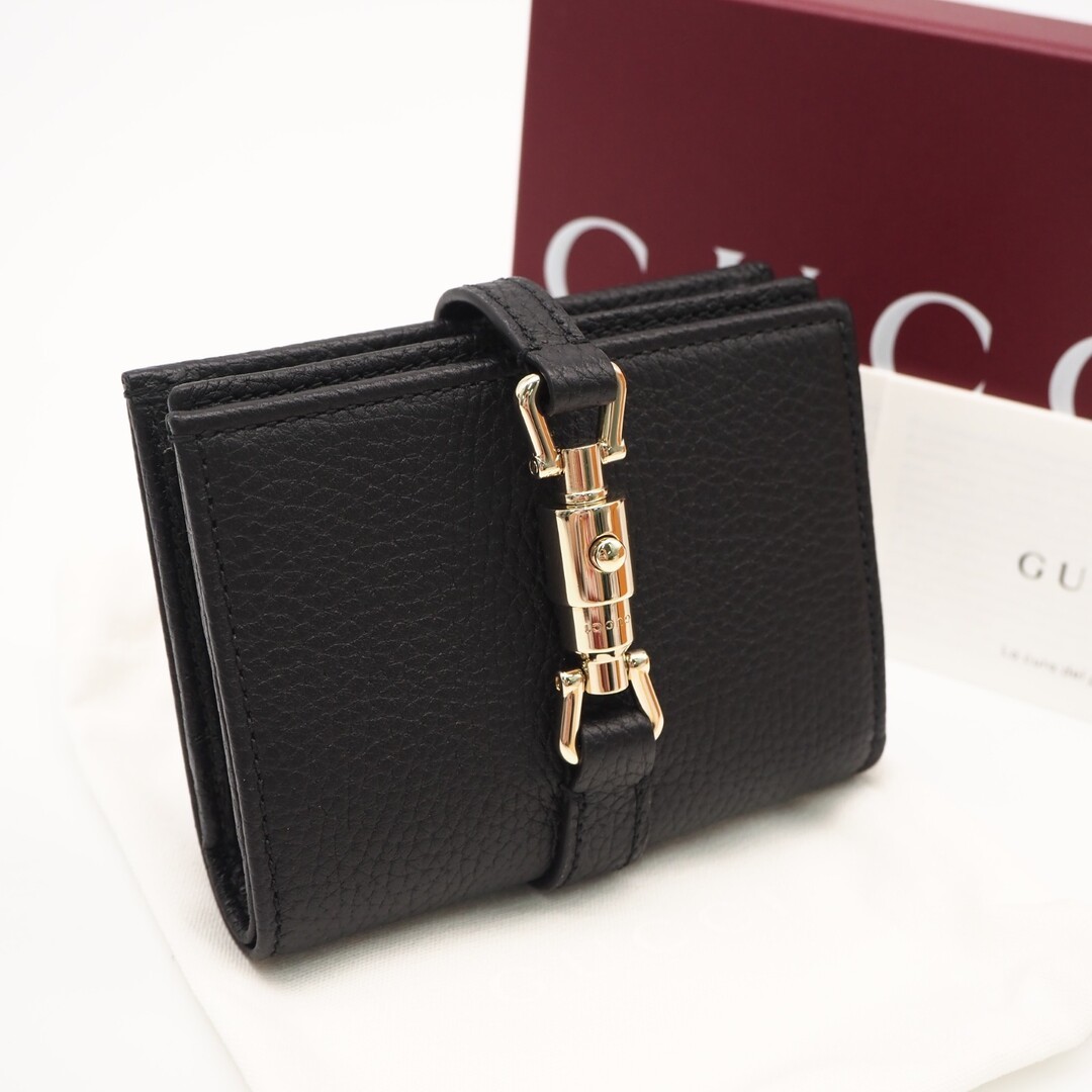 Returns accepted within 3 days GUCCI Jackie 1961 Folding Wallet 645536 Foldi