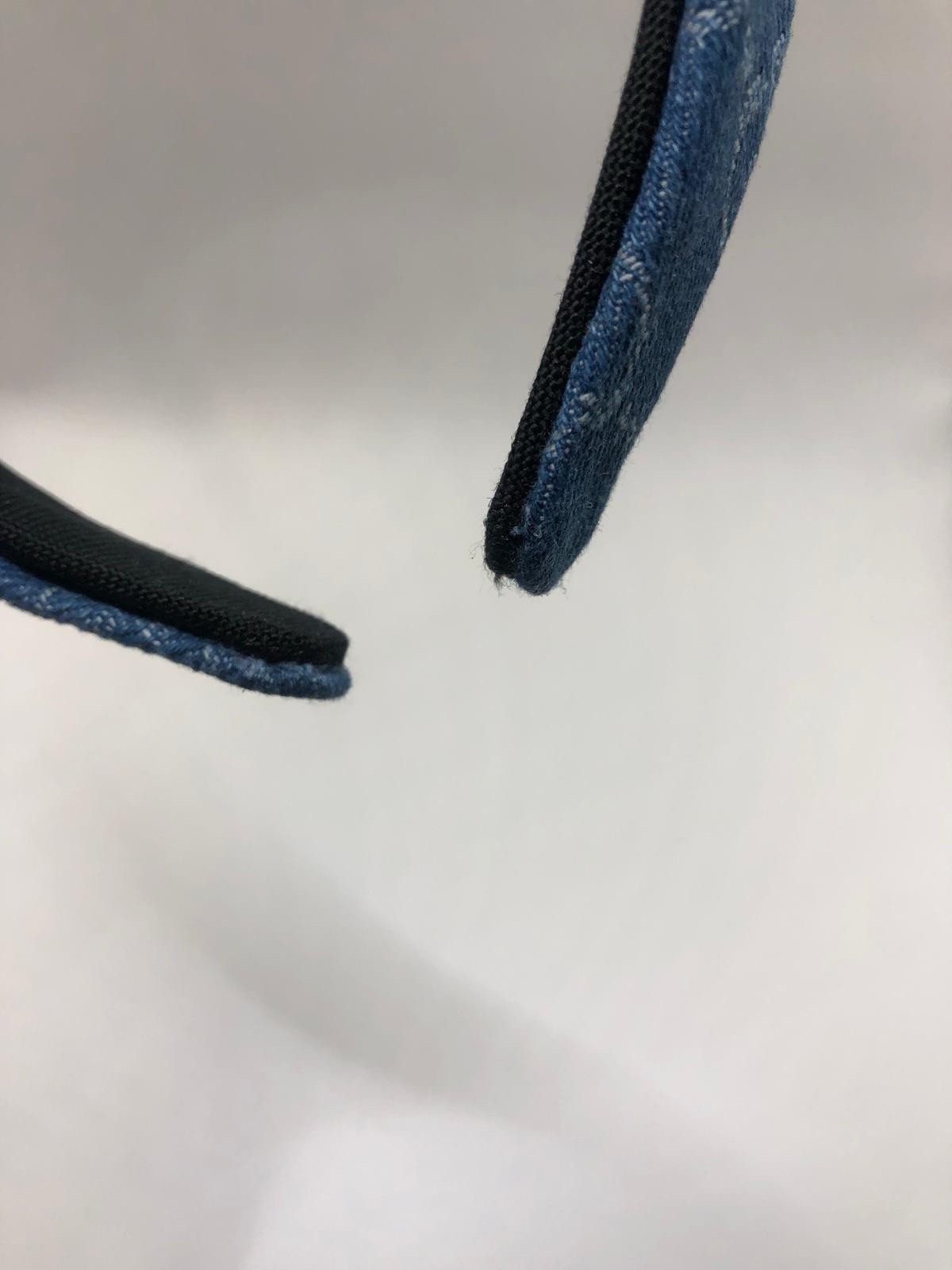 Gucci Monogram Blue Denim Headband