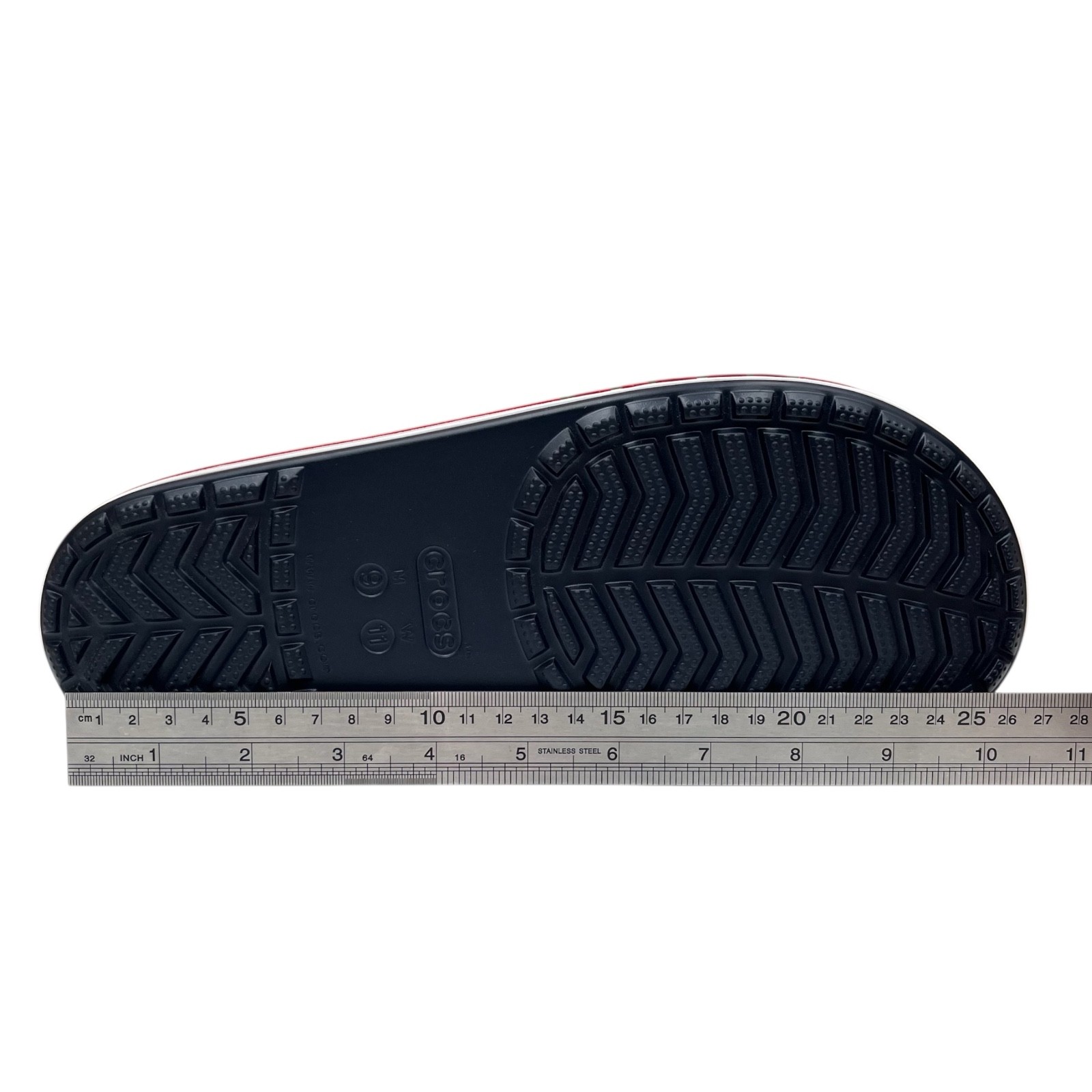 Crocs Bayaband Mens Slide Sandals Size 9 Navy Blue Water Friendly Lightweight