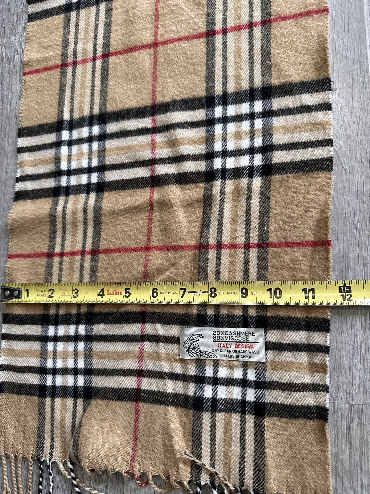 Soft & Warm Cashmere Feel Scarf Winter Scarf For Men & Women Italian Italy