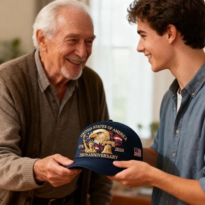 United States 250th Anniversary Eagle Hat,USA Patriotic Baseball Cap PRINTINGS