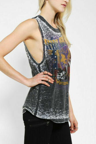 Urban Outfitters Project Social T Tank Top Biker Soft Thin Ride Or Die Vintage