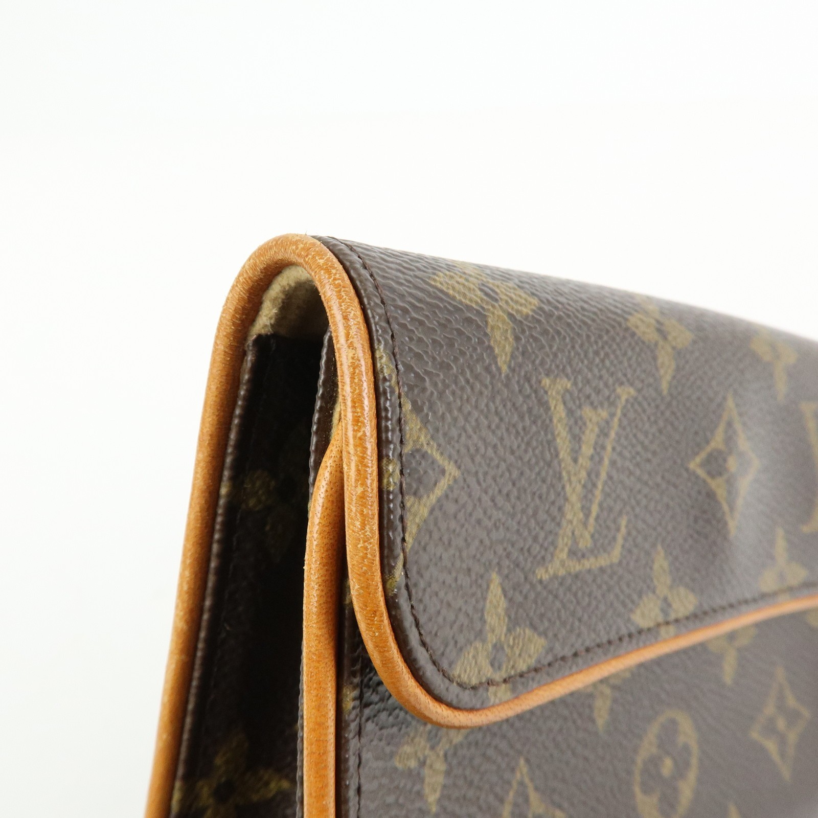 Louis Vuitton Monogram Pochette Florentine XS Waist Bag Belt M51855 Used F/S