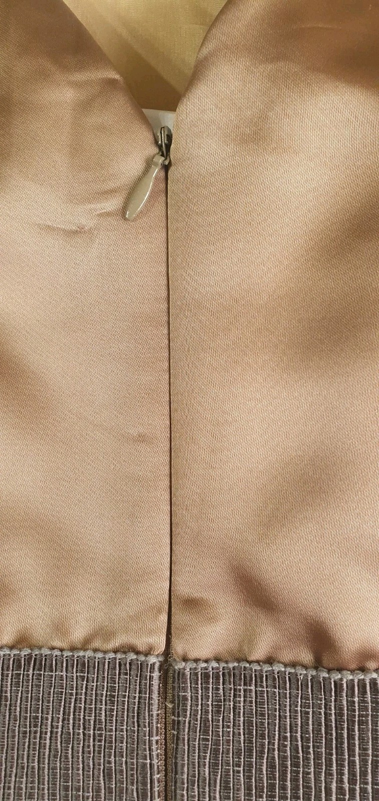 Valentino Roma Yellow Satin Cocktail Dress Crystal Belt IT 40 US 4 Made in Italy