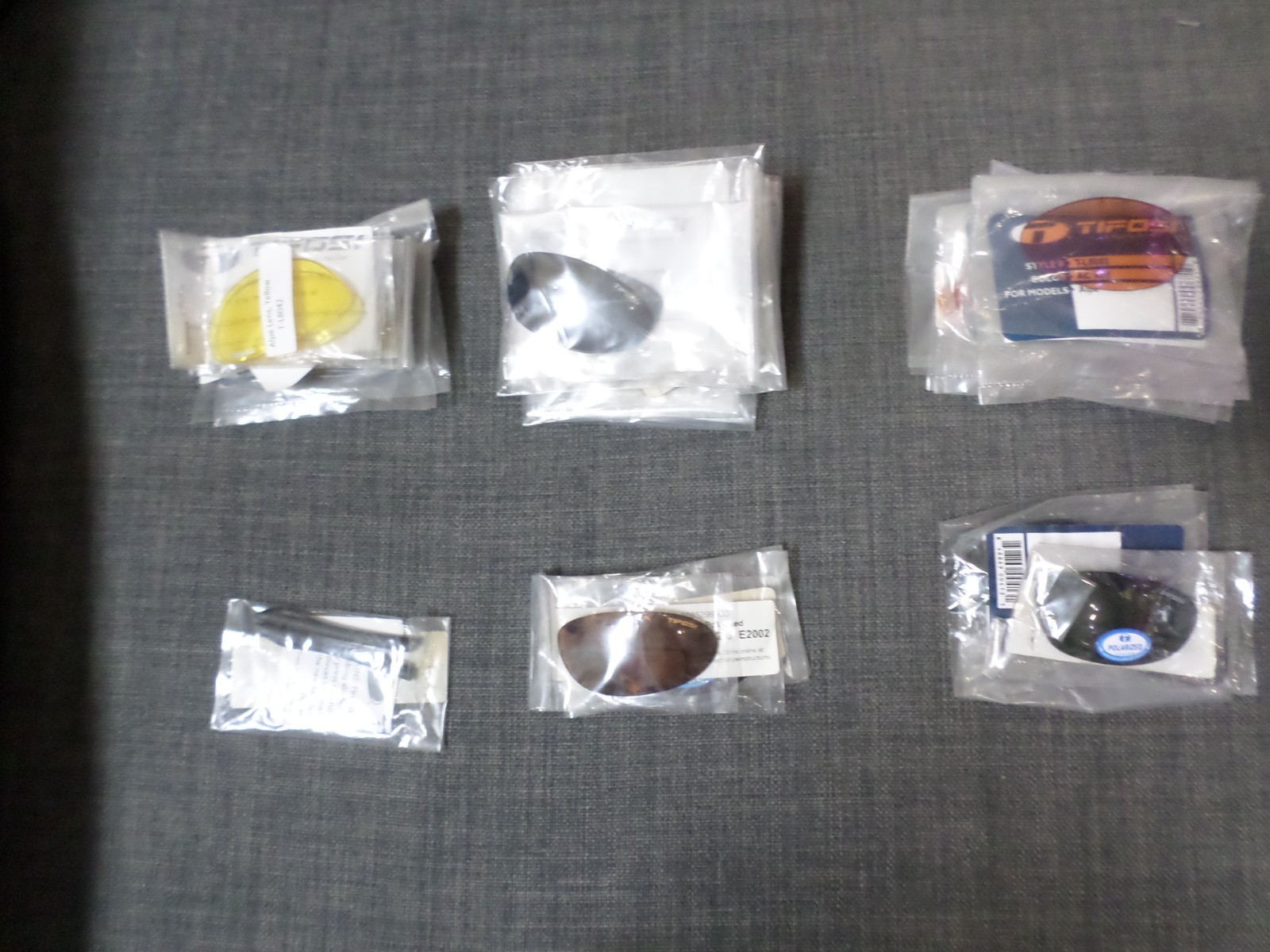 Tifosi Alpe Replacement Parts Lot – Lenses, Ear Piece – Bulk Bundle