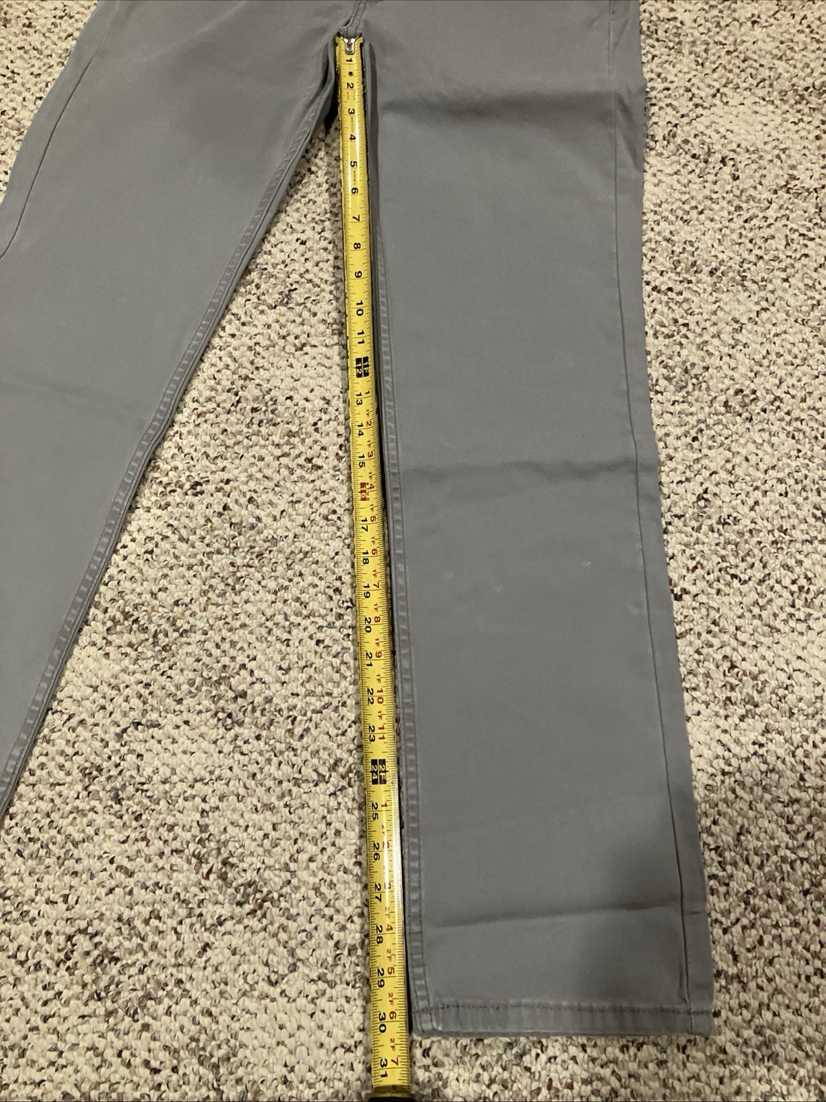 NWT Men’s Levi’s 514 Straight Fit Stretch Sharkskin Gray Pants Size 30”x32”