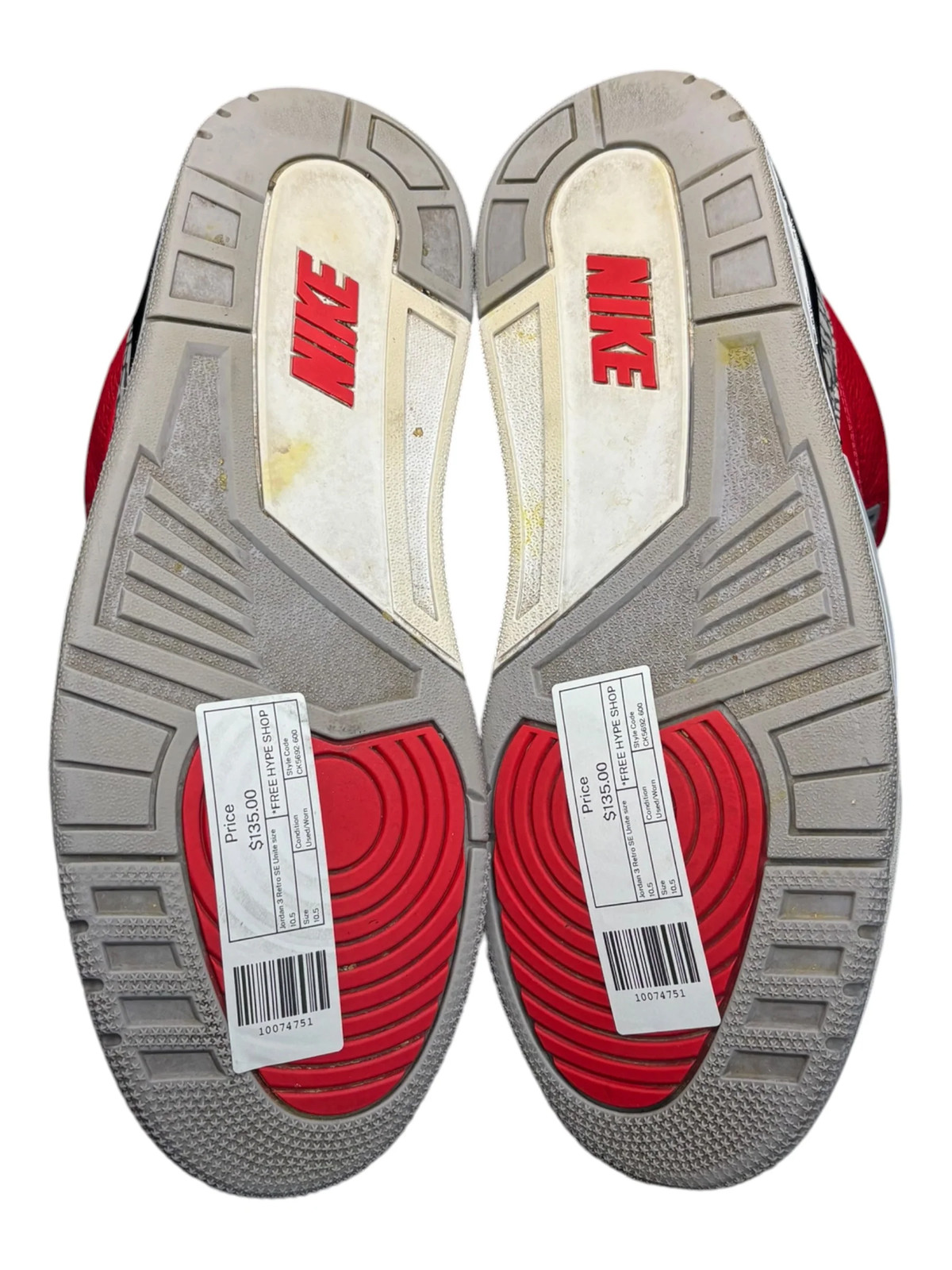 Jordan 3 Retro SE Unite size 10.5 – Used/Worn