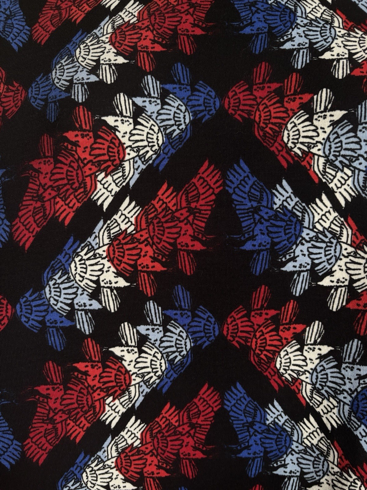 LuLaRoe Irma Tunic – New with Tags [NWT] – Small – Patriotic, Eagles