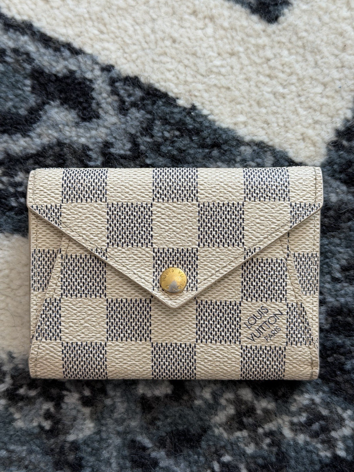 Louis Vuitton Damier Azur Portfolio compact Wallet