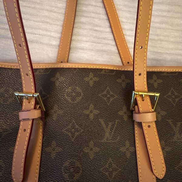 For Louis Vuitton Vachetta Leather Strap Replacement Bucket PM & GM Adjustable