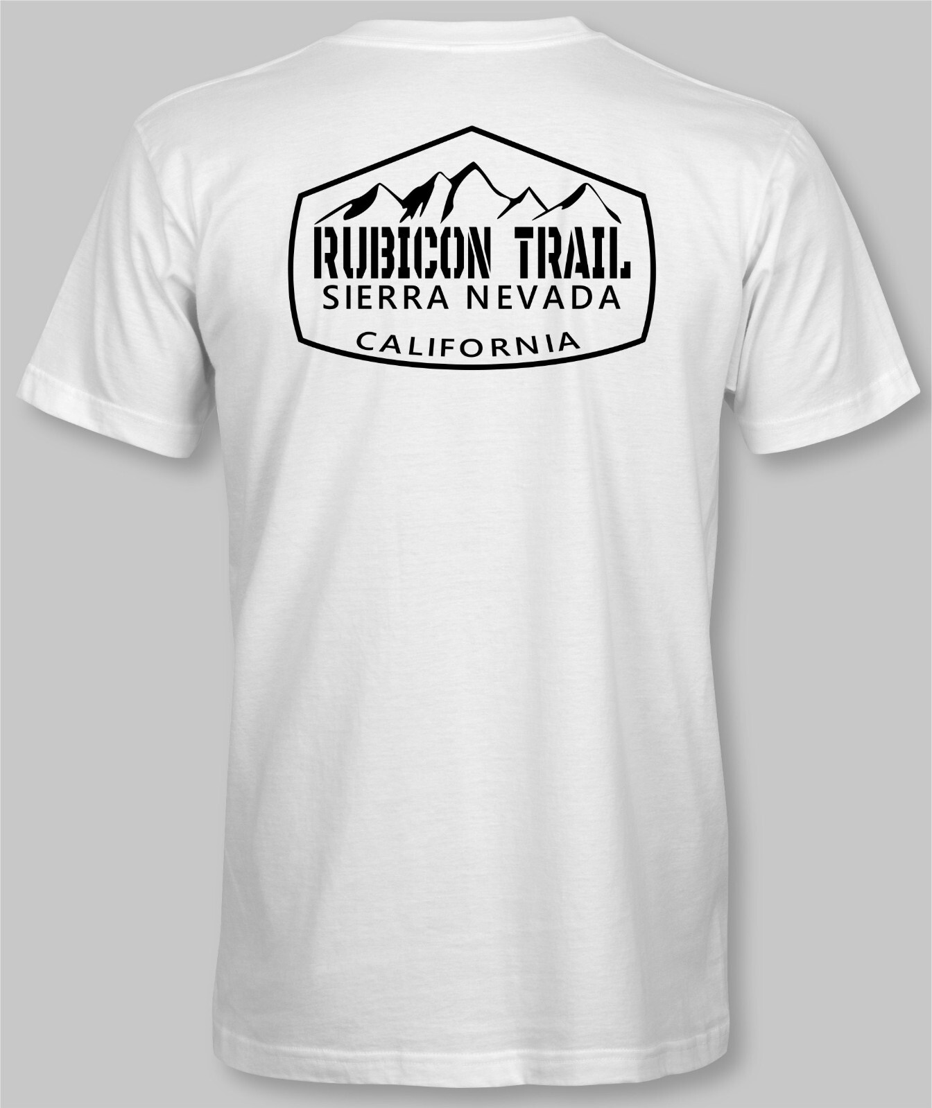The Rubicon Trail T-Shirt 4×4 4wd off road roading california 4-wheeling