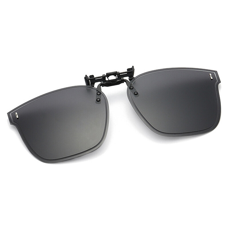 Polarized Clip On Sunglasses Eyewear Flip Up Lenses for Prescription Glasses