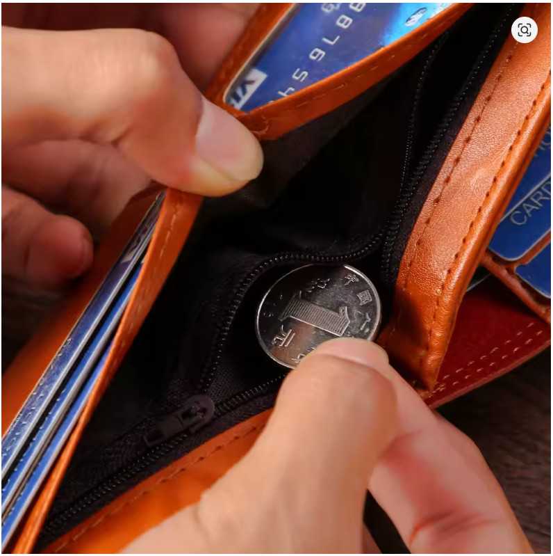 Men’s Novelty US 100 Dollar Wallet PU Leather Bill Money Billfold Card Holder