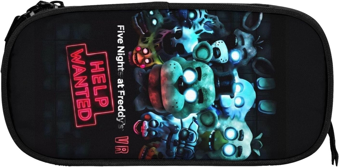 Horror Five Nights At Game Freddy’S Backpack Lunch Bag Pencil Bag Cartoon