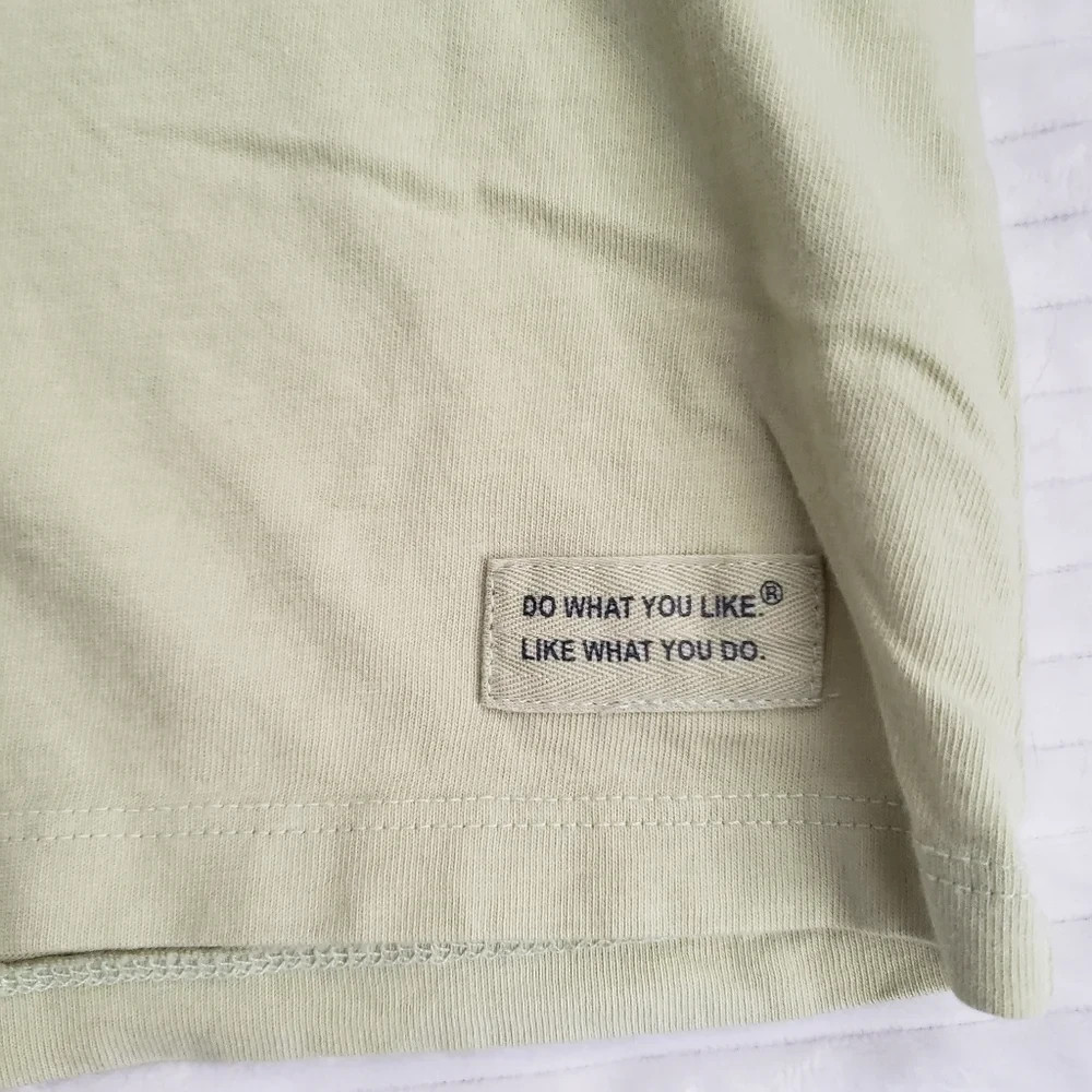 Life is Good Relaxed Fit Green T-Shirt XL circle logo