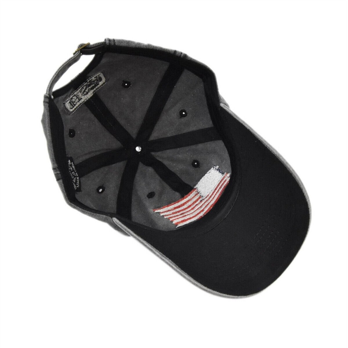 American US Flag Embroidered Low Profile USA Baseball Cap Adjustable Hat 2024 US