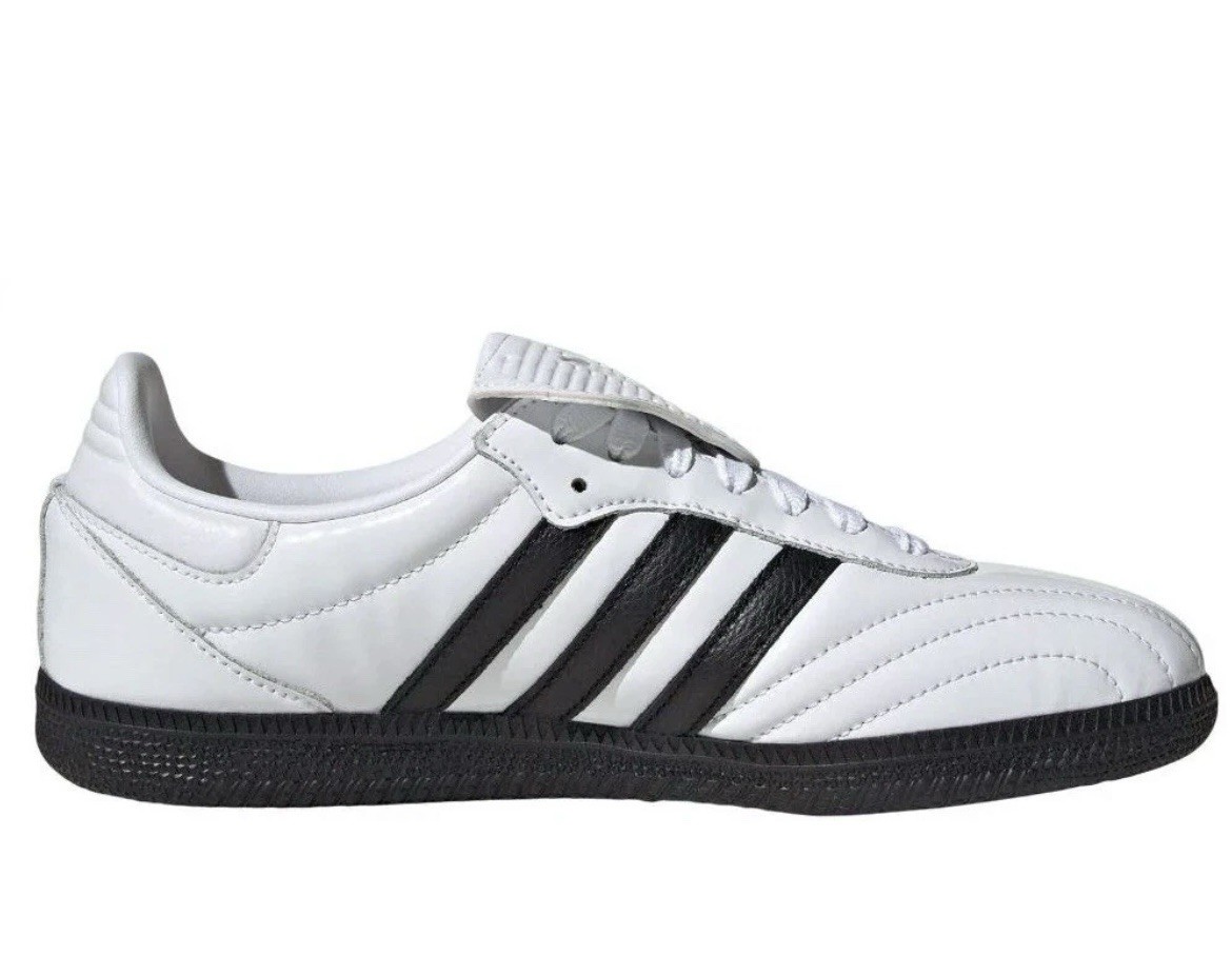 Adidas Women’s Samba LT Patent Leather White Black JI2706 Multi Size NEW