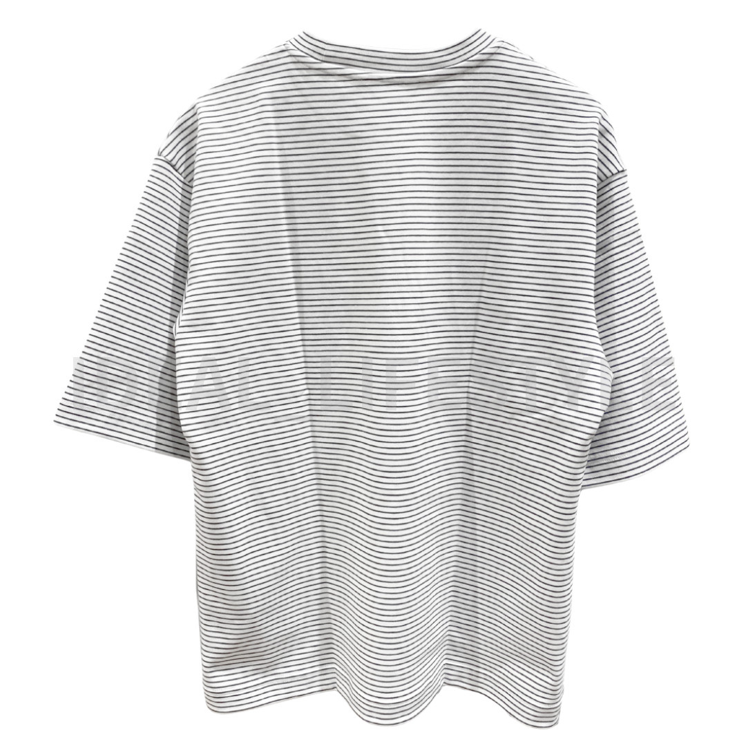 UNIQLO U AIRism Cotton Oversized Striped T-Shirt S-4XL Half-Sleeve 484508 NWT
