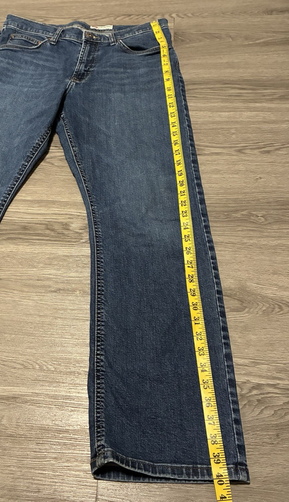 Wrangler Relaxed Boot Jeans Men’s 32×30 Blue Medium Wash Bootcut Relaxed Fit