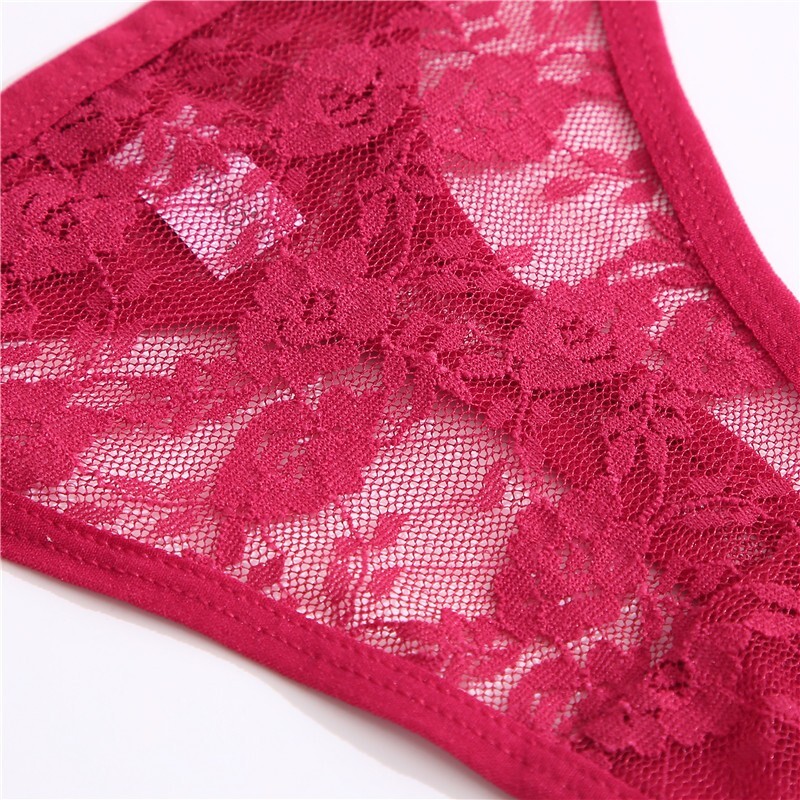 Women Sexy G-String Underwear Lace Panties Lingerie Thong Low Waist Intimates
