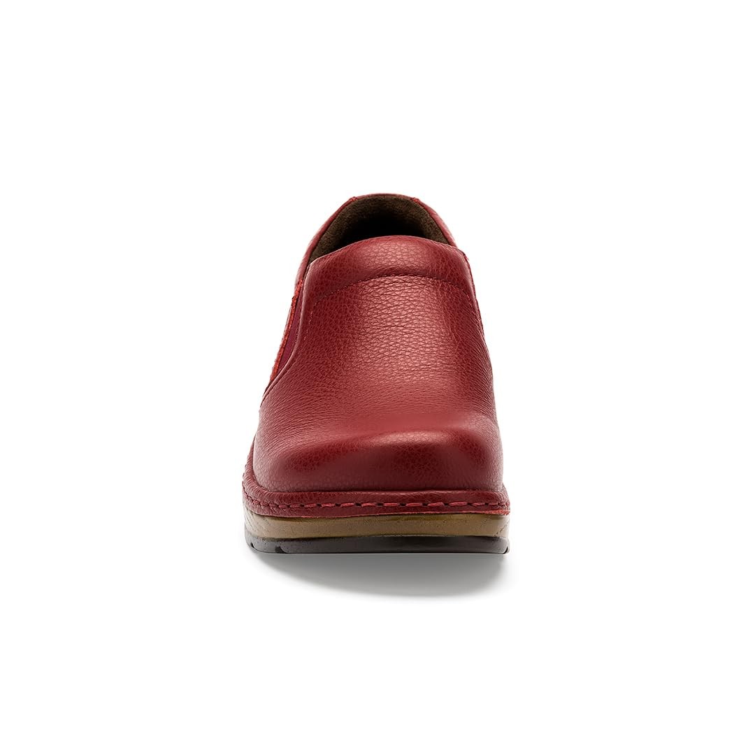 Klogs Footwear Women’s Naples Clog, Dark Brown, Dk Brown Oil