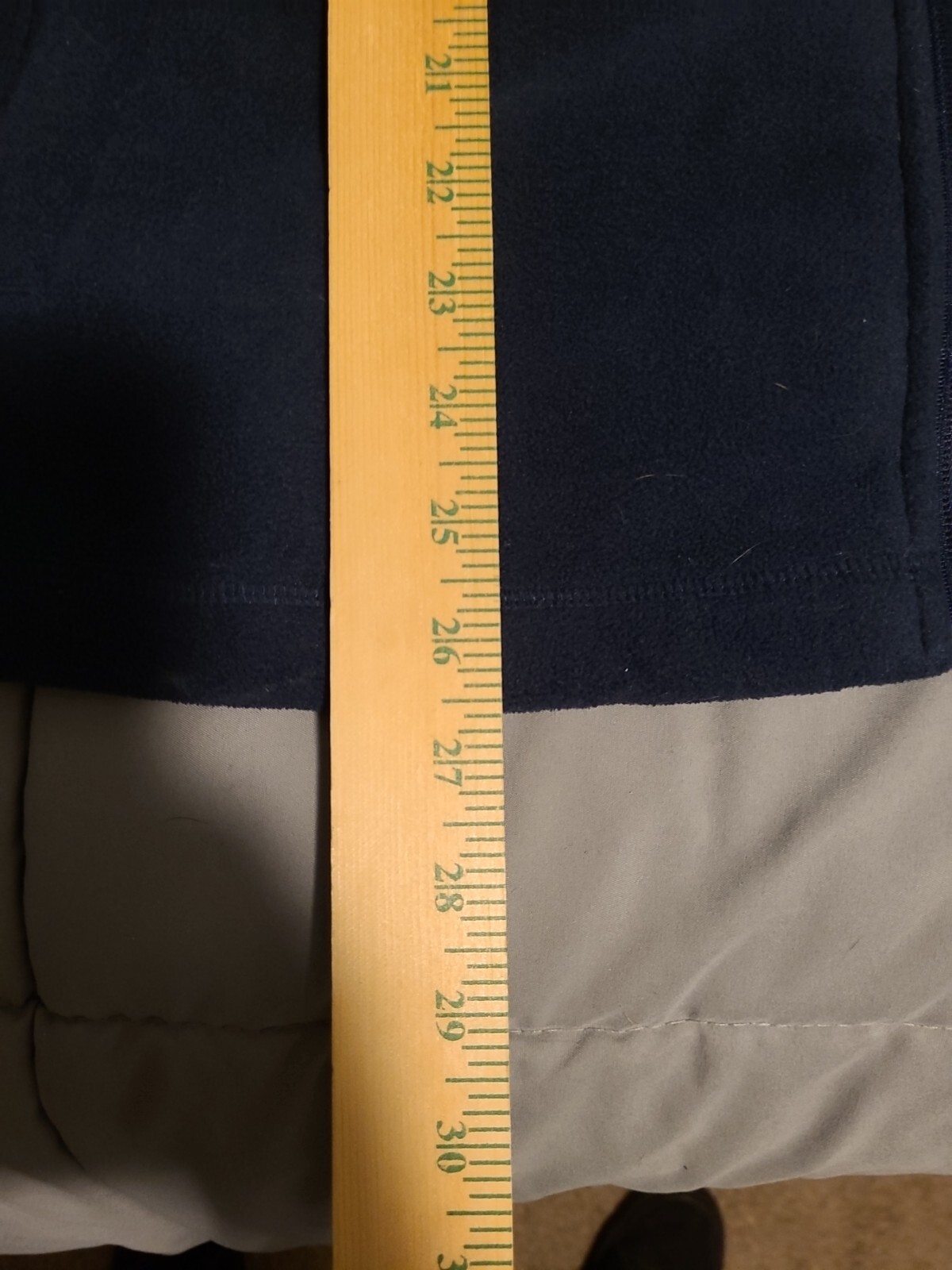 Starter Fleece Jacket Mens XL Blue Full Zip Stand Up Neck Insulated Pockets A38