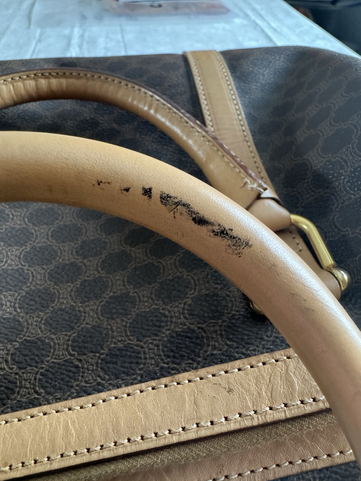 Celine Macadam Boston Bag
