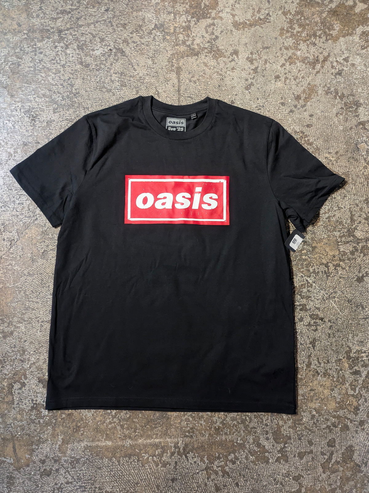 Oasis Live 25 Official Merch Toronto Canada Shirt Pop Up Store NEW