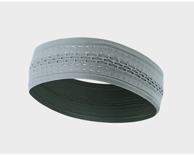 Men Women Outdoor Sports Anti-slip Sweatband Headband Yoga Gym Stretch Head Band