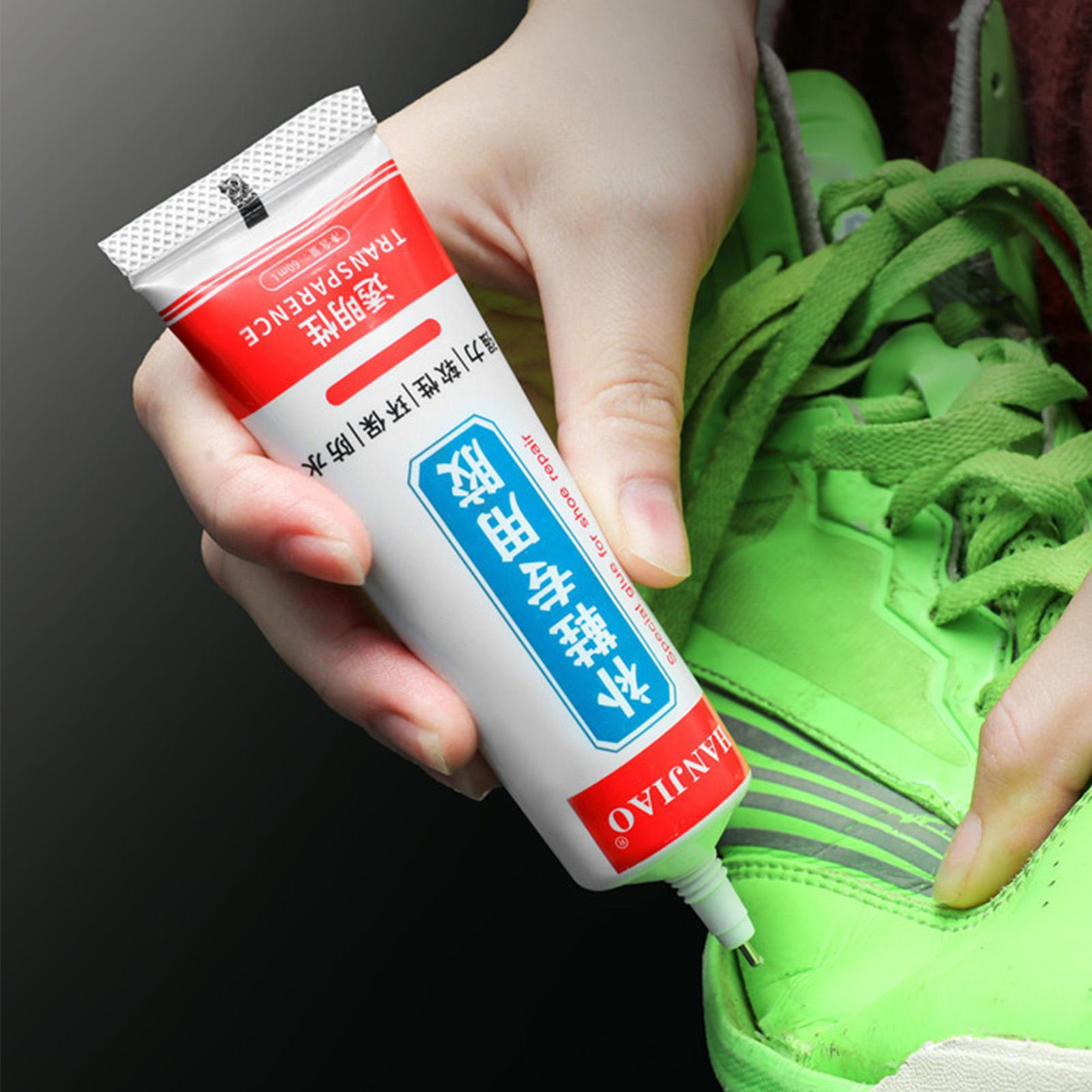 `2Pcs 60ml Shoe Glue For Sneakers Quick Dry Adhesive For Boots Resin Glue`