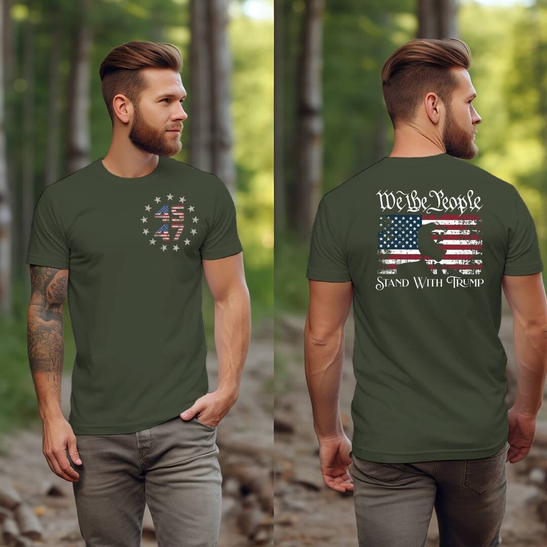 Trump 2024 We The People MAGA 45 47 Missed Me Never Surrender Legend T-Shirts