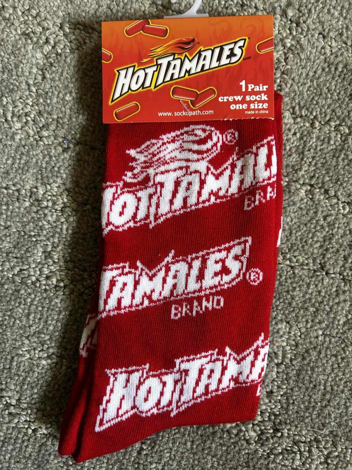 Novelty Crew Crazy Colorful Socks Candy Sweets Hot Tamale Bubble Gum Tootsie Pop